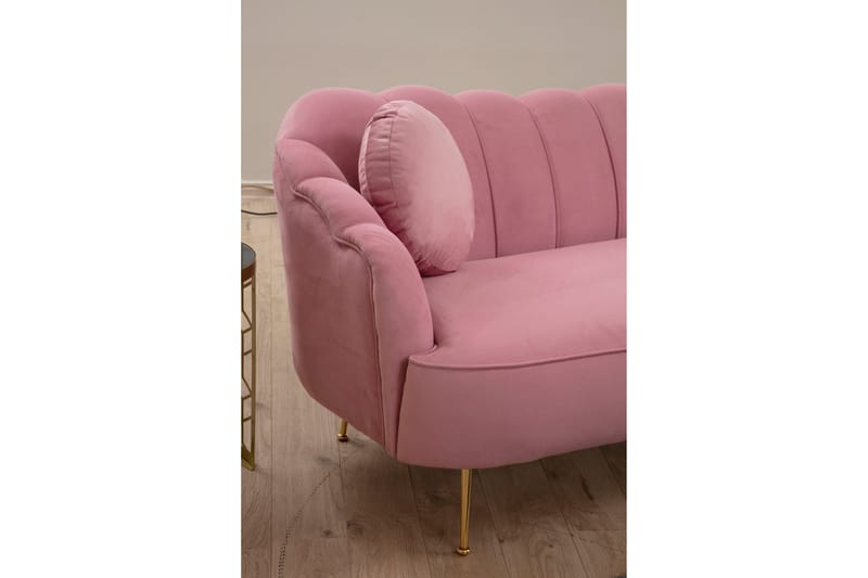 Caraquet Soffa 3-sits - Rosa - Möbler - Soffa - 3 sits soffa