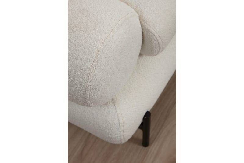 Cassius Soffa 3-sits - Vit - 3 sits soffa