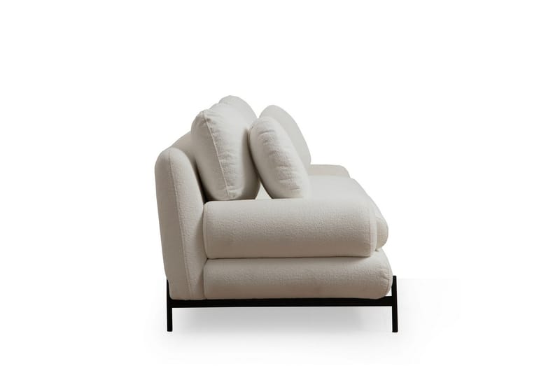 Cassius Soffa 3-sits - Vit - 3 sits soffa