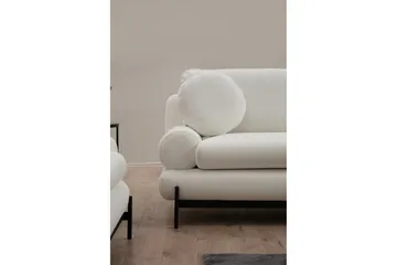 Cassius Soffa 3-sits - Vit - Möbler - Soffa - 3 sits soffa