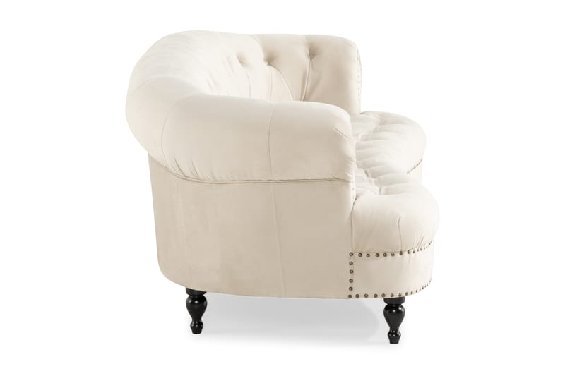 Castelano 3-sits Soffa - Beige - Chesterfield soffa - 3 sits soffa