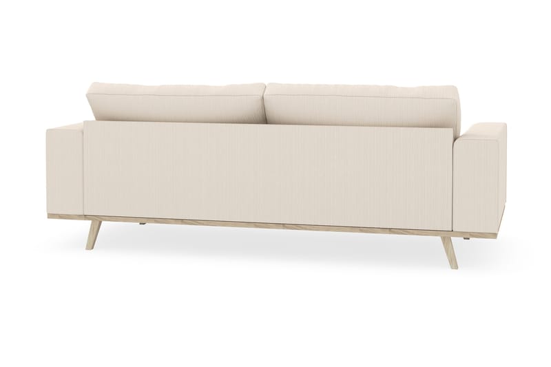 Copenhagen 3-sits Manchestersoffa - Beige - Möbler - Soffa - 3 sits soffa