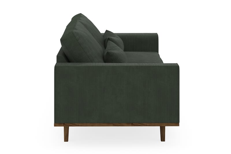 Copenhagen 3-sits Manchestersoffa - Mörkgrön - Möbler - Soffa - 3 sits soffa