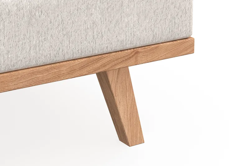 Copenhagen 3-sits Sammetssoffa - Krämvit - Möbler - Soffa - 3 sits soffa