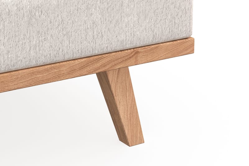 Copenhagen 3-sits Sammetssoffa - Krämvit - Möbler - Soffa - 3 sits soffa