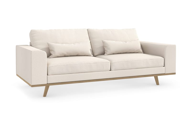 Copenhagen 3-sits Tygsoffa - Beige - Möbler - Soffa - 3 sits soffa