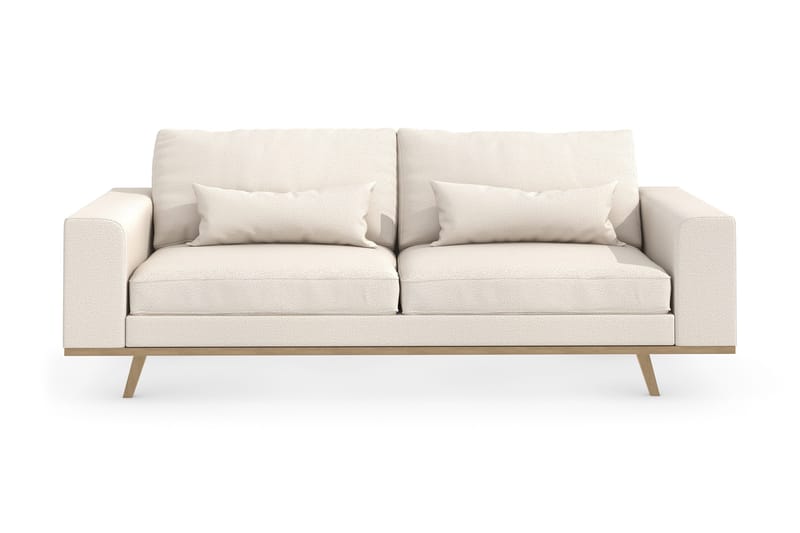 Copenhagen 3-sits Tygsoffa - Beige - Möbler - Soffa - 3 sits soffa