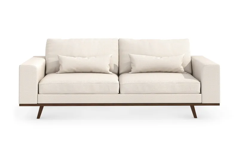 Copenhagen 3-sits Tygsoffa, Beige