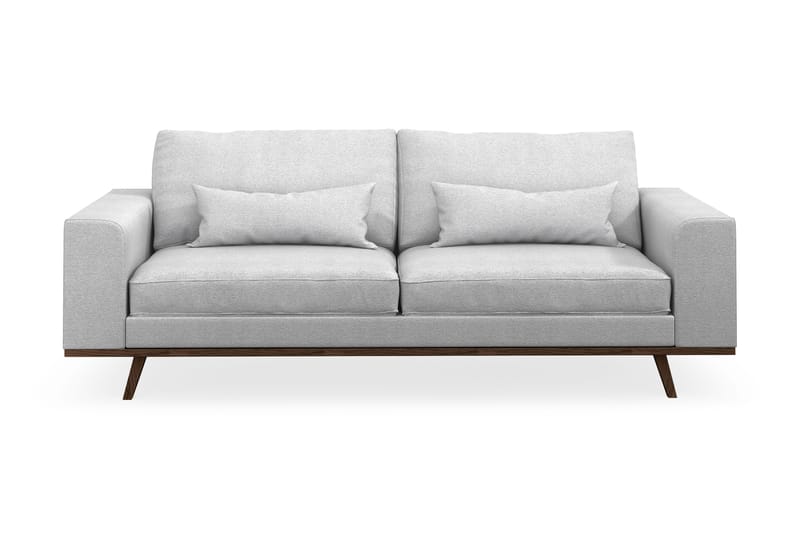 Copenhagen 3-sits Tygsoffa - Ljusgrå - Möbler - Soffa - 3 sits soffa