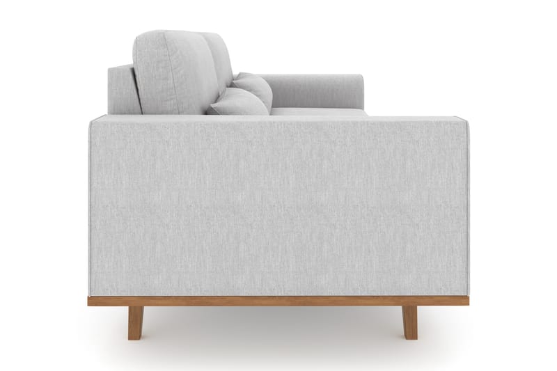 Copenhagen 3-sits Tygsoffa - Ljusgrå - Möbler - Soffa - 3 sits soffa
