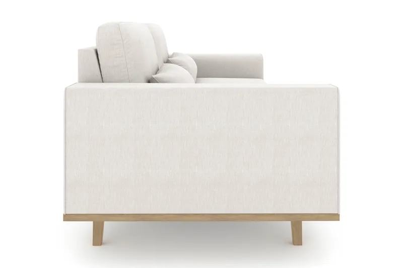 Copenhagen 3-sits Tygsoffa - Ljusgrå - Möbler - Soffa - 3 sits soffa