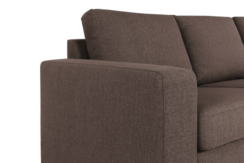 Crazy 3-sits Tygsoffa - Brun - Möbler - Soffa - 3 sits soffa