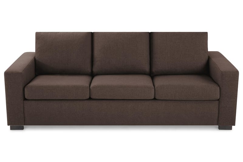 Crazy 3-sits Tygsoffa - Brun - Möbler - Soffa - 3 sits soffa
