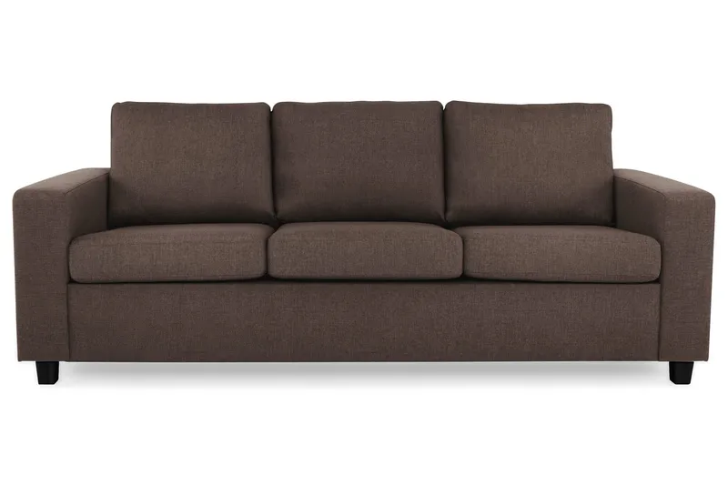 Crazy 3-sits Tygsoffa - Brun - Möbler - Soffa - 3 sits soffa