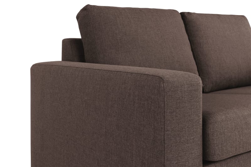Crazy 3-sits Tygsoffa - Brun - Möbler - Soffa - 3 sits soffa