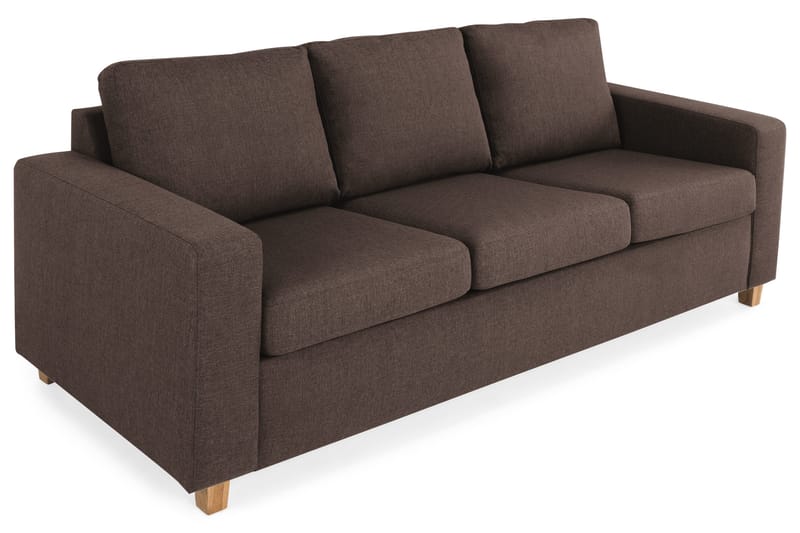 Crazy 3-sits Tygsoffa - Brun - Möbler - Soffa - 3 sits soffa