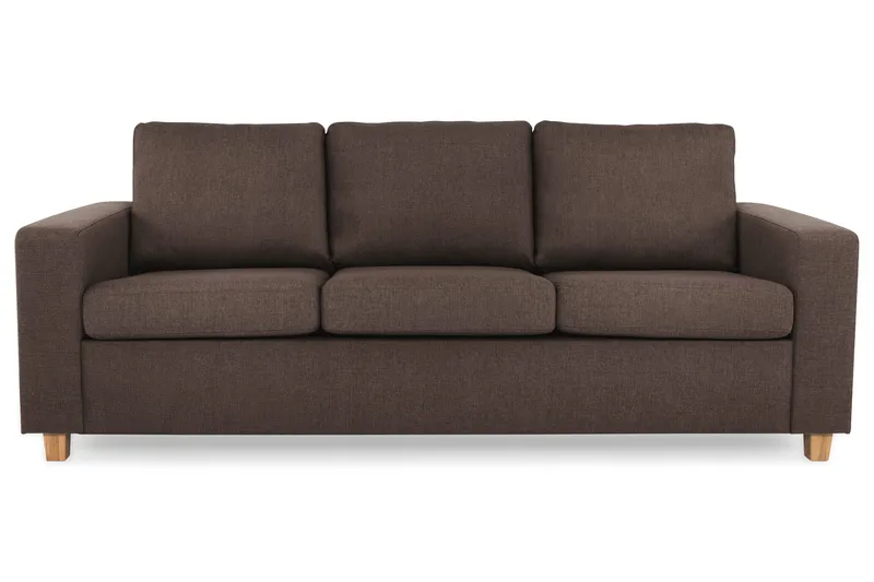 Crazy 3-sits Tygsoffa - Brun - Möbler - Soffa - 3 sits soffa