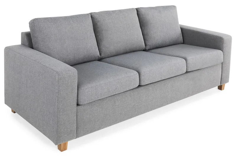 Crazy 3-sits Tygsoffa - Grå - Möbler - Soffa - 3 sits soffa