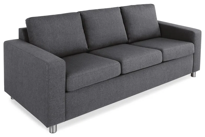 Crazy 3-sits Tygsoffa - Mörkgrå - Möbler - Soffa - 3 sits soffa