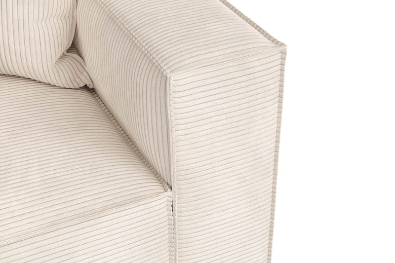 Cubo 4-sits Djup Modulsoffa i Manchester - Beige - Möbler - Soffa - 3 sits soffa
