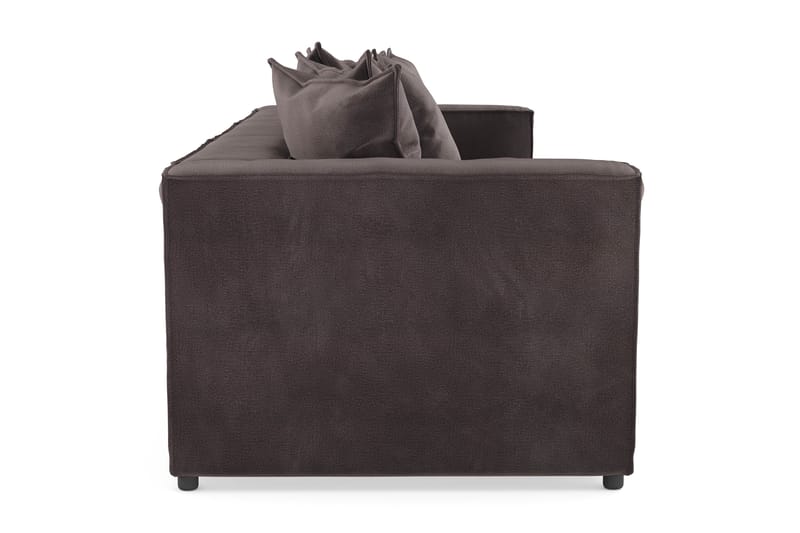 Cubo 4-sits Djup Modulsoffa i Sammet - Mörkgrå - Möbler - Soffa - 3 sits soffa
