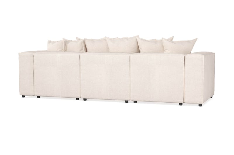 Cubo 4-sits Djup Modulsoffa i Tyg - Beige - Möbler - Soffa - 3 sits soffa