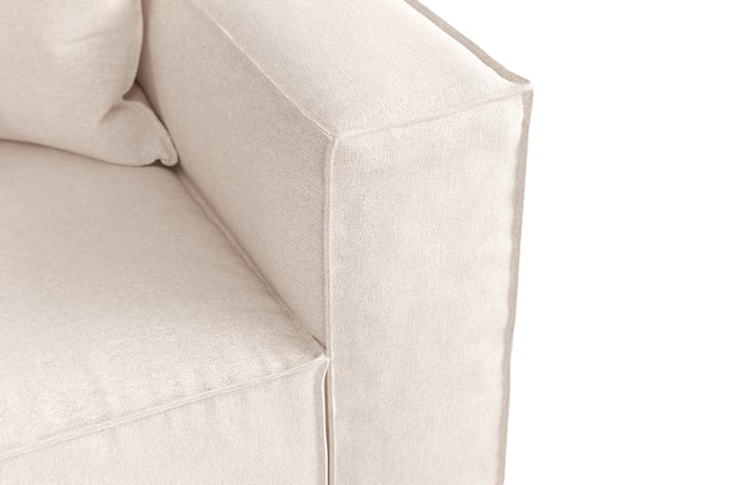 Cubo 4-sits Djup Modulsoffa i Tyg - Beige - Möbler - Soffa - 3 sits soffa