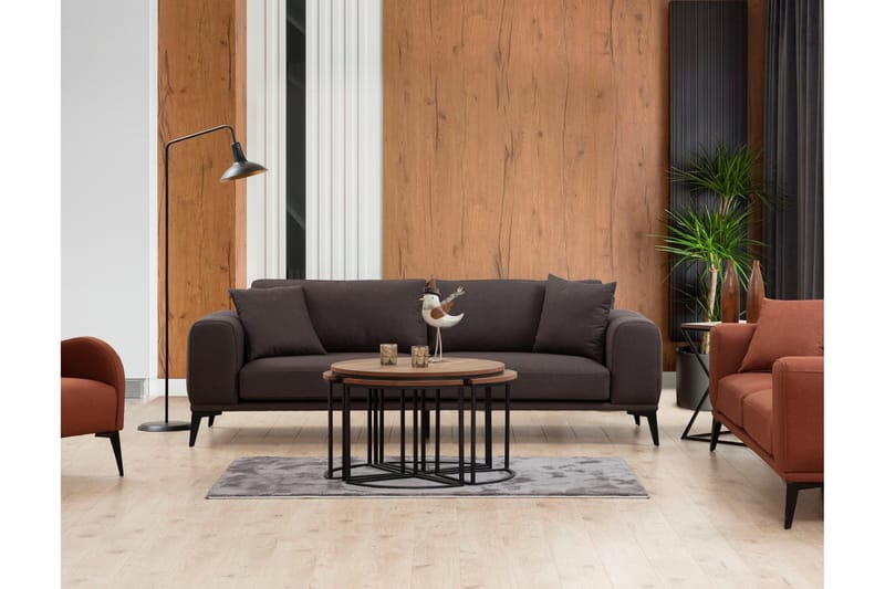 Daler Soffa 3-sits - Grå - Möbler - Soffa - 3 sits soffa