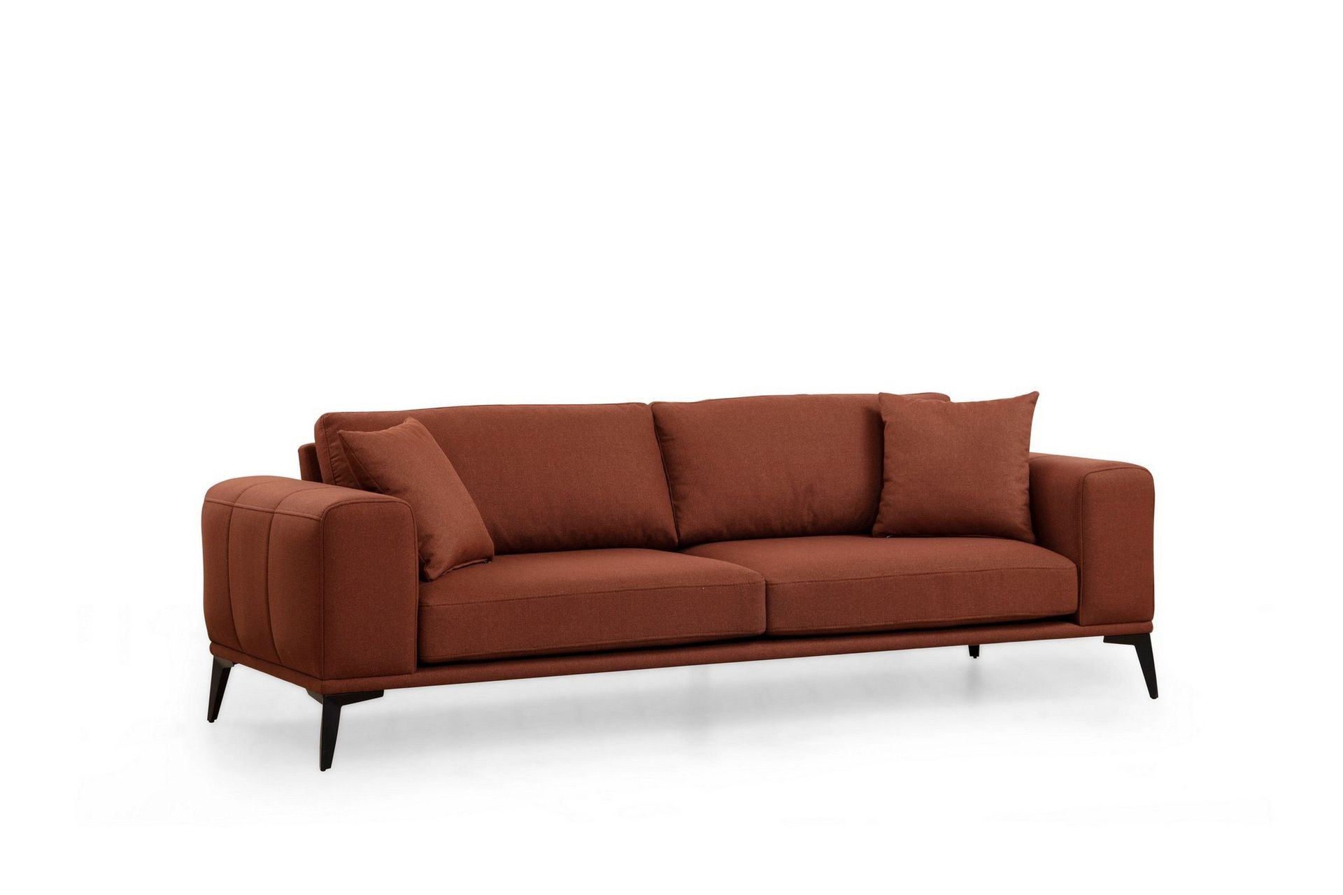 Daler Soffa 3-sits Röd - Möbler - Trademax