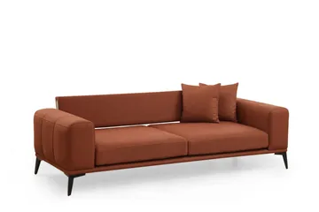 Daler Soffa 3-sits - Röd - Möbler - Soffa - 3 sits soffa