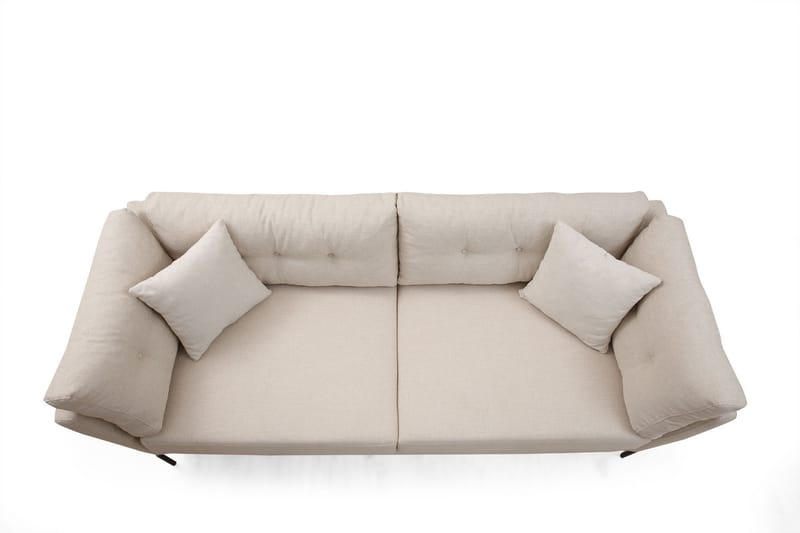 Dorval Soffa 3-sits - Beige - 3 sits soffa