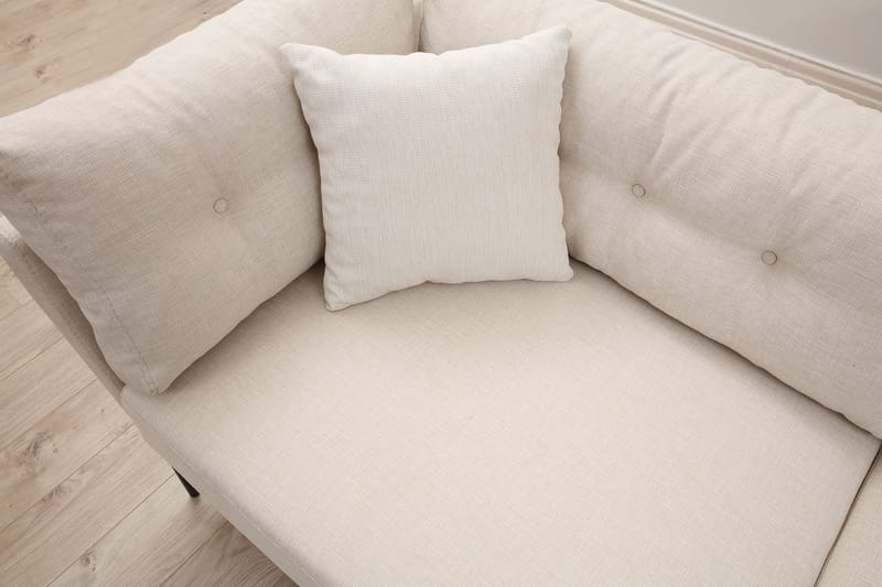 Dorval Soffa 3-sits - Beige - 3 sits soffa