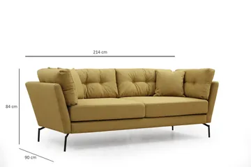 Dorval Soffa 3-sits - Grön - Möbler - Soffa - 3 sits soffa