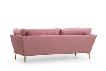 Dorval Soffa 3-sits - Rosa - Möbler - Soffa - 3 sits soffa