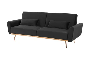 Eina Soffa 2-4 Sits - Svart - Möbler - Soffa - 3 sits soffa