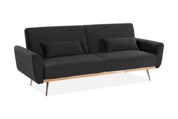 Eina Soffa 2-4 Sits - Svart - Möbler - Soffa - 3 sits soffa
