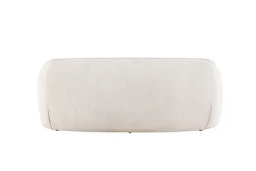 Elio 3-sits Mjuk Svängd Soffa i Tyg - Ljusbeige - Möbler - Soffa - 3 sits soffa