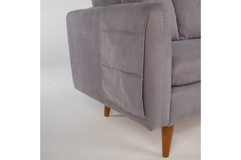 Espeut 3-sits Soffa - Grå - Möbler - Soffa - 3 sits soffa