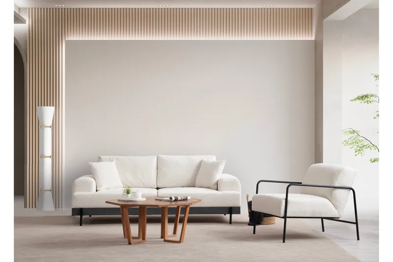 Eti Soffa 3-sits - Vit - Möbler - Soffa - 3 sits soffa