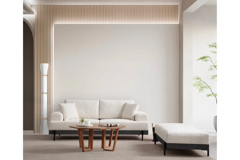 Eti Soffa 3-sits - Vit - Möbler - Soffa - 3 sits soffa