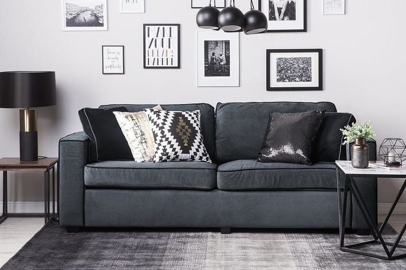 Falun Soffa 2-4 Sits - Grå - Möbler - Soffa - 3 sits soffa