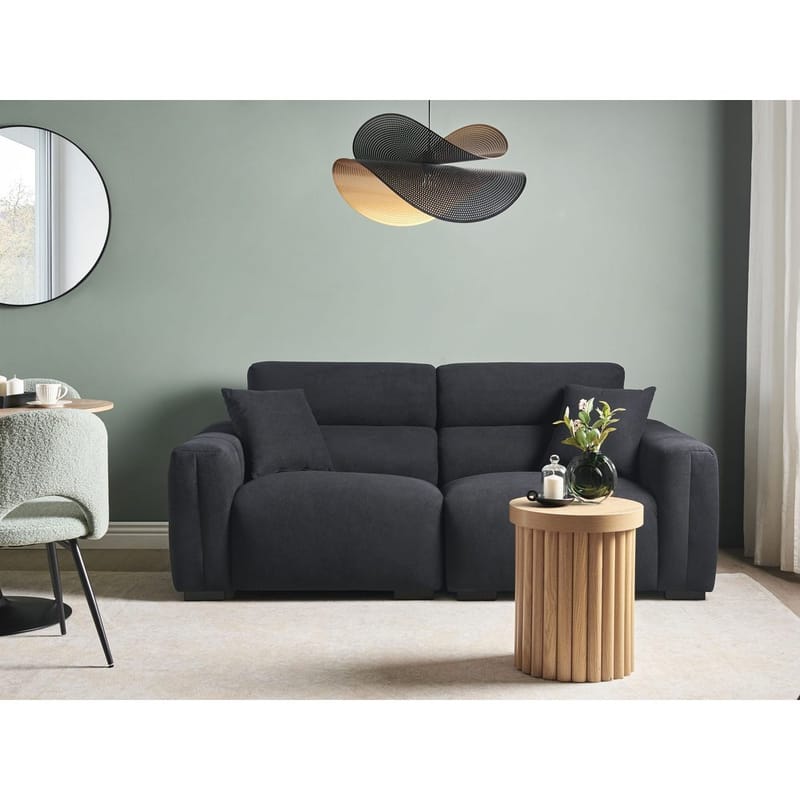 3-sits soffa Fauskan - Svart - Möbler - Soffa - 3 sits soffa