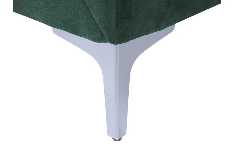 Fenes 3-sits Djup Sammetssoffa - Grön - Möbler - Soffa - 3 sits soffa