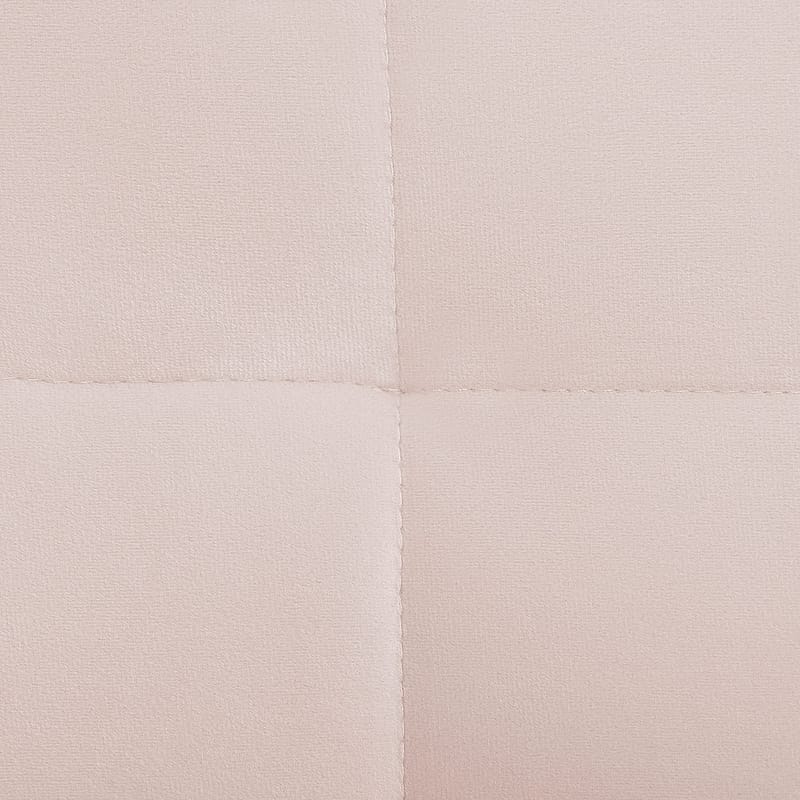 3-sits soffa Frederica - Rosa, guld/Sammet - Möbler - Soffa - Chesterfield soffa