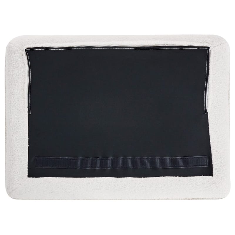 3-sits soffa Frederica - Vitt, guld/Bouclé - Möbler - Soffa - Chesterfield soffa