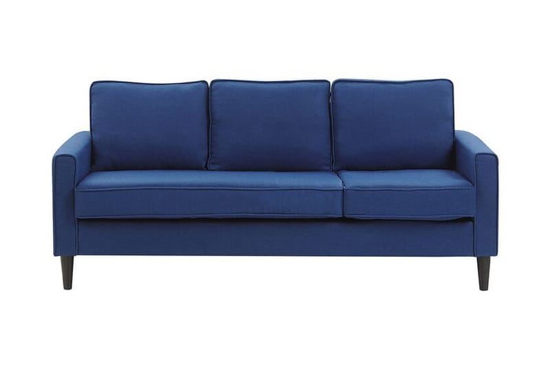 Fuimaono Soffa med Fotpall - Blå - Möbler - Soffa - 3 sits soffa