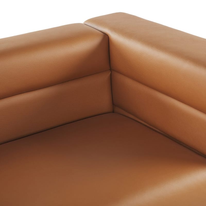 3-sits soffa Granna - Brun - Möbler - Soffa - Skinnsoffor