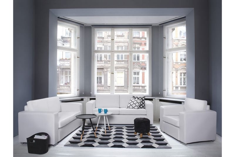 Helsinki Soffa 3 Sits - Vit - Möbler - Soffa - 3 sits soffa