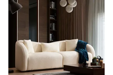 Hungirr Soffa 3-sits - Beige|Bouclé - Möbler - Soffa - 3 sits soffa