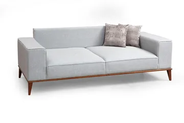 Jonnesha 3-Sits Soffa - Grå - Möbler - Soffa - Bäddsoffa - Bäddsoffa 3 sits